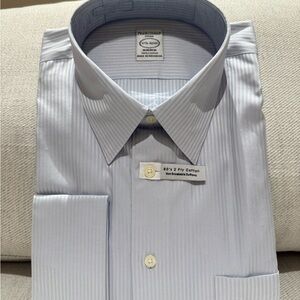 Pronto Uorno Men’s Striped Dress Shirt